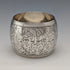 1897 British antique sterling silver napkin ring, 36g, Hilliard & Thomason